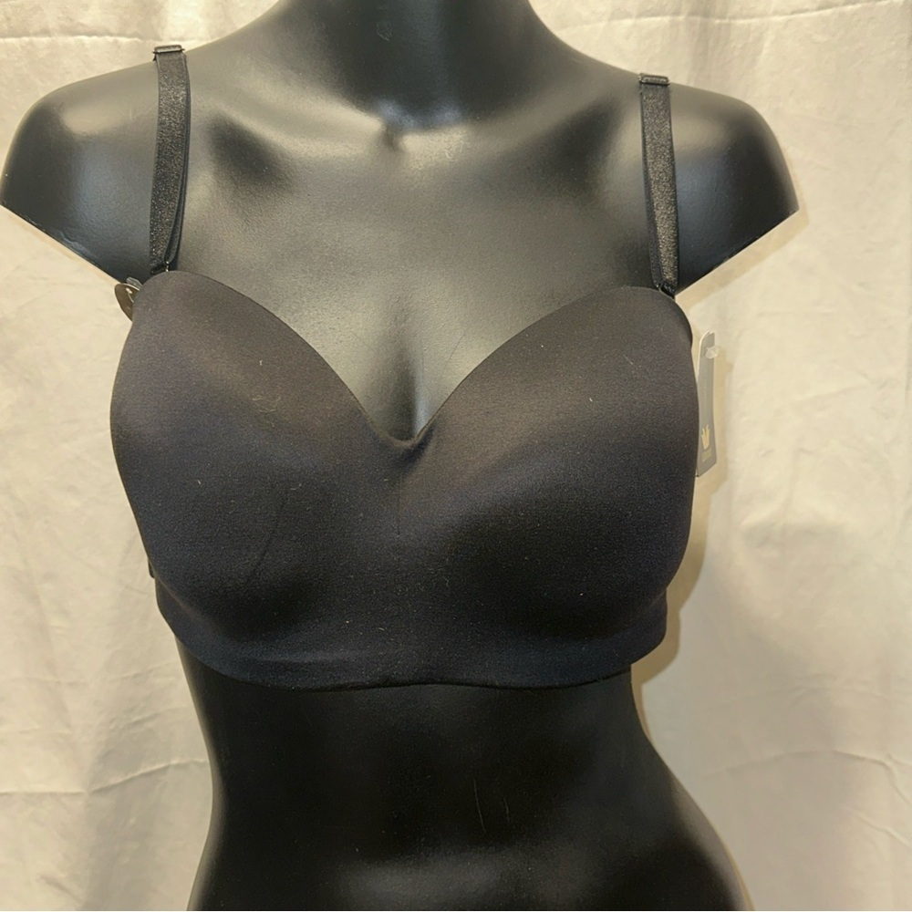 New Wacoal Women's Staying Power Strapless Bra 854372 Black Size 38C M14